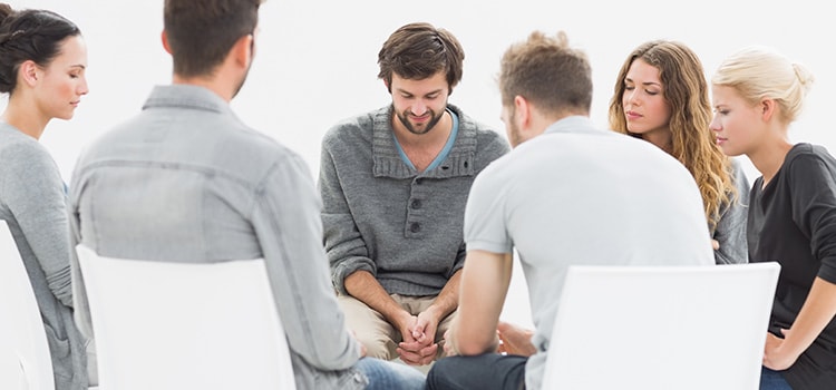 Group therapy session